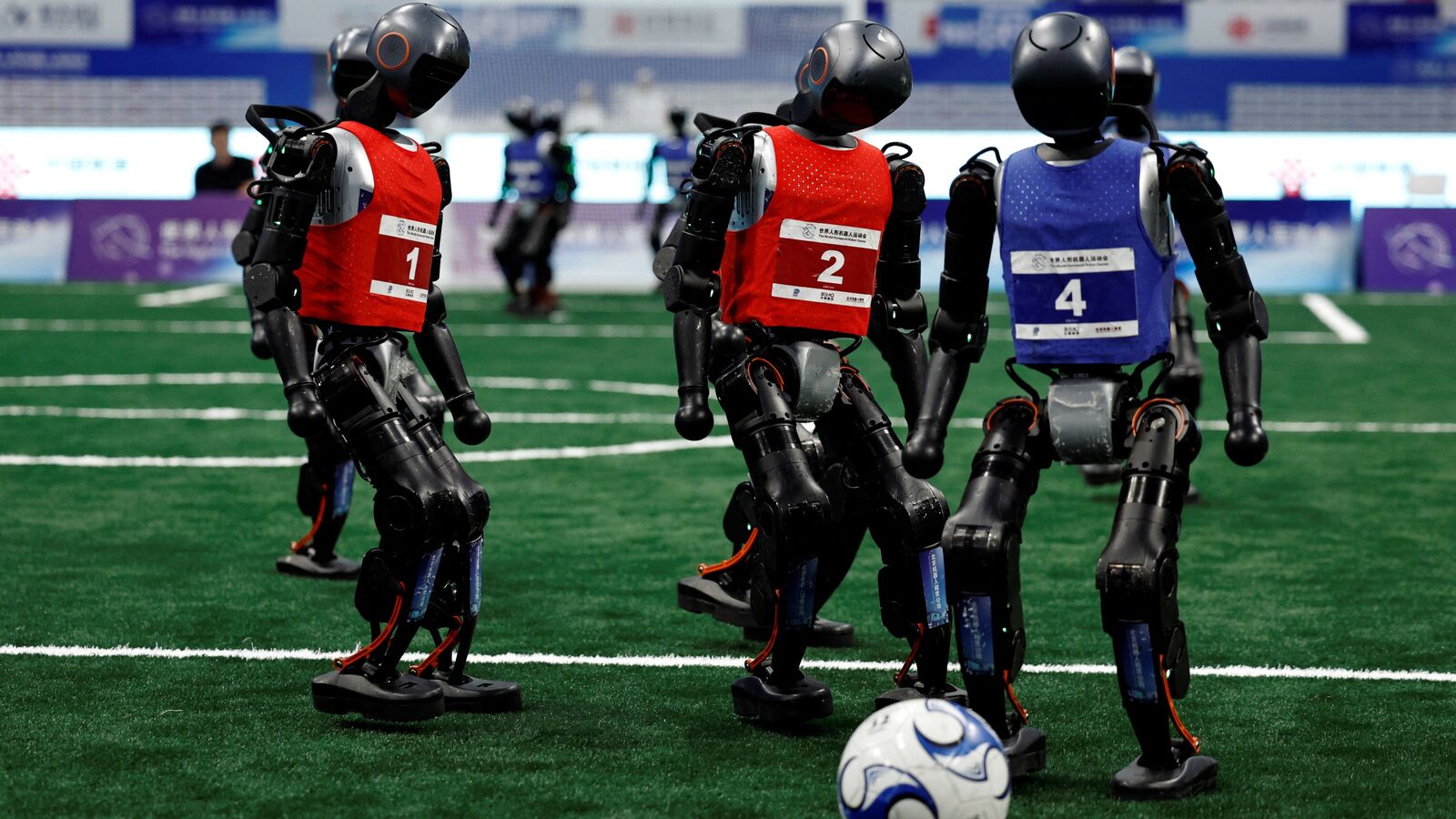 China’s 2025 Robot Olympics: Humanoids compete in football, races and AI challenges
