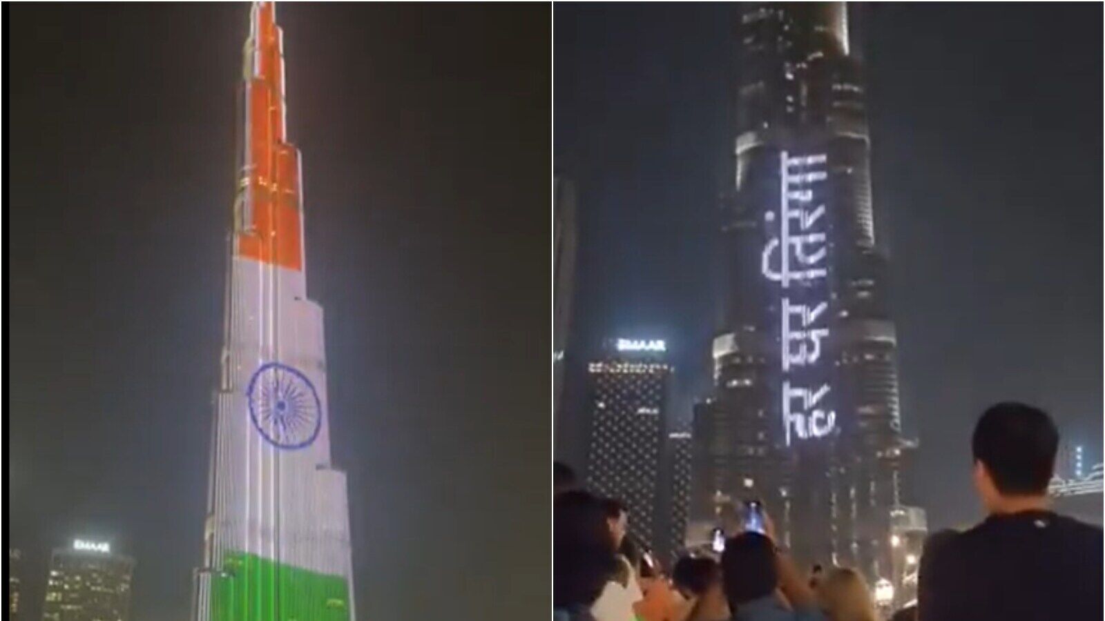 See: Burj Khalifa glows with Indian Tricolor in honor of the 79th Independence Day