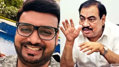 Eknath Khadse’s son -In -law’s problems are not reduced, allegations submitted to make a video of a woman without permission -sknath Khadses, son in law, discussed for filming woman with permission
