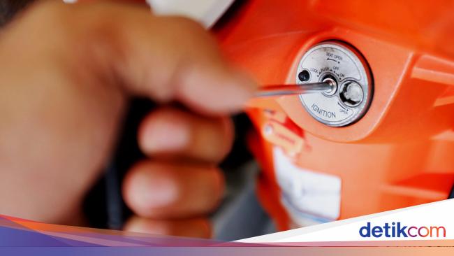Thieves in Cirebon were led by residents after the stolen motorcycle did not have gasoline