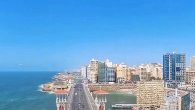 الجمال عدى الكلام.. مصور يبهر المتابعين بالإسكندرية من فوق
