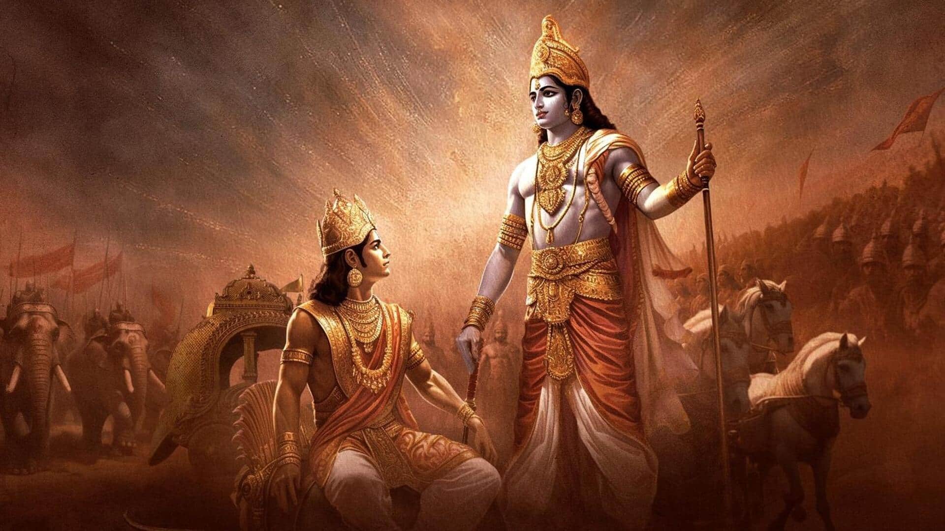 After all, why was the most terrible war in history fought in Kurukshetra? The reason will be torn and the eyes will be torn