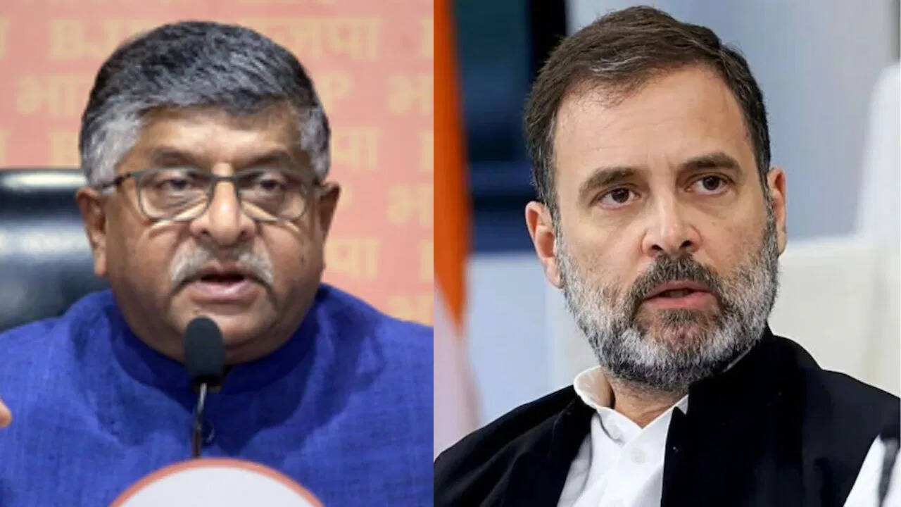 Rahul Gandhi’s voting rights’ journey increased the political temperature of Bihar, Ravi Shankar Prasad said – ‘Shame on the Constitution ….’