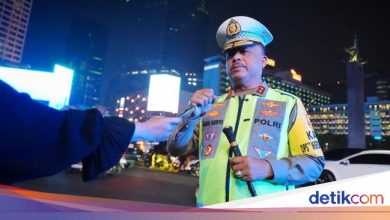 Polri all secured the 80th anniversary of the Republic of Indonesia, Kakorlantas went directly to the field