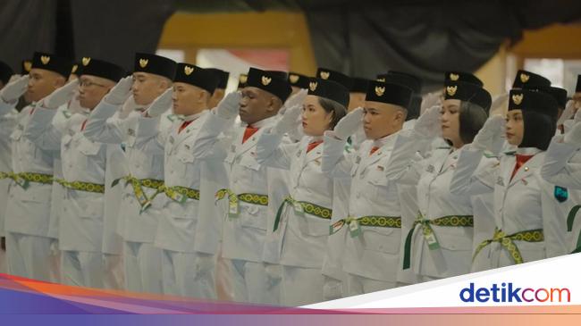 Proud to be a pascibra, remember YPJ Tembagapura student the training struggle