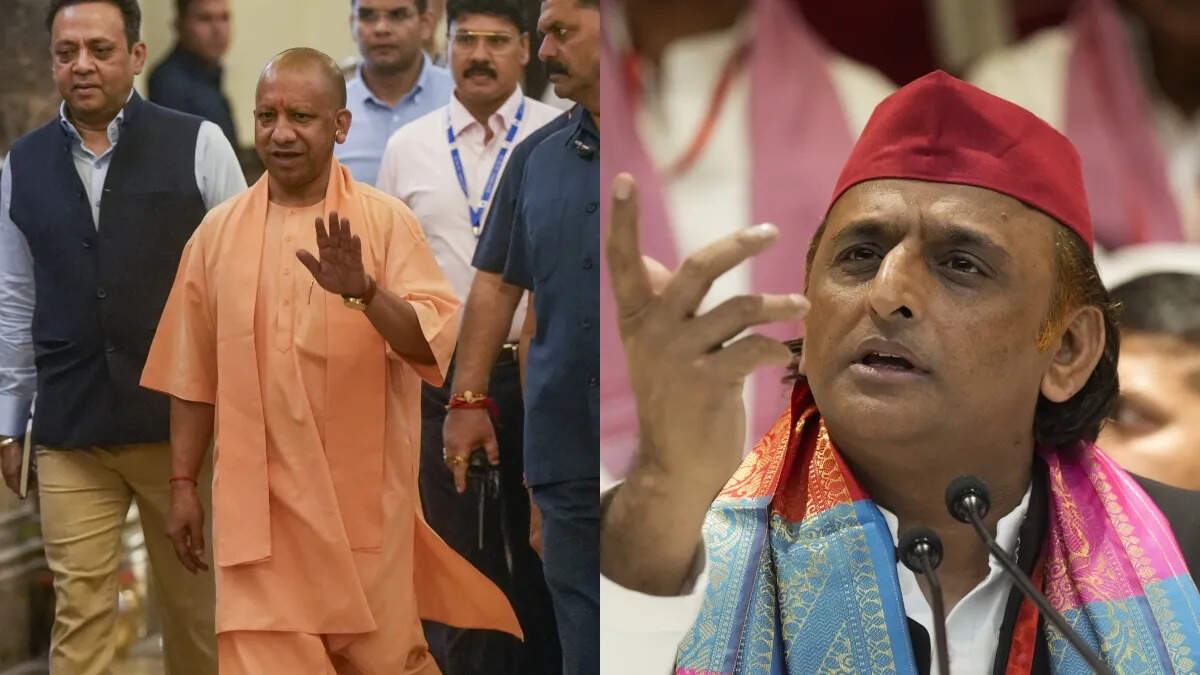 CM Yogi reversed in the Uttar Pradesh meeting, SP has attacked SP