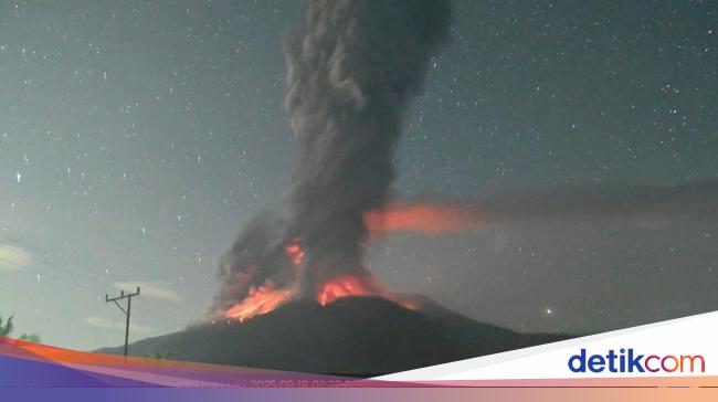 4 flights at Komodo Airport were canceled by Mount Lewotobi