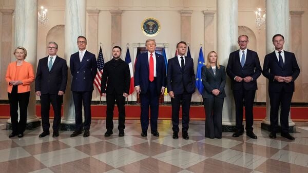 Trump meets Zelensky in Washington for important talks about the prospects for peace in Ukraine: see photos