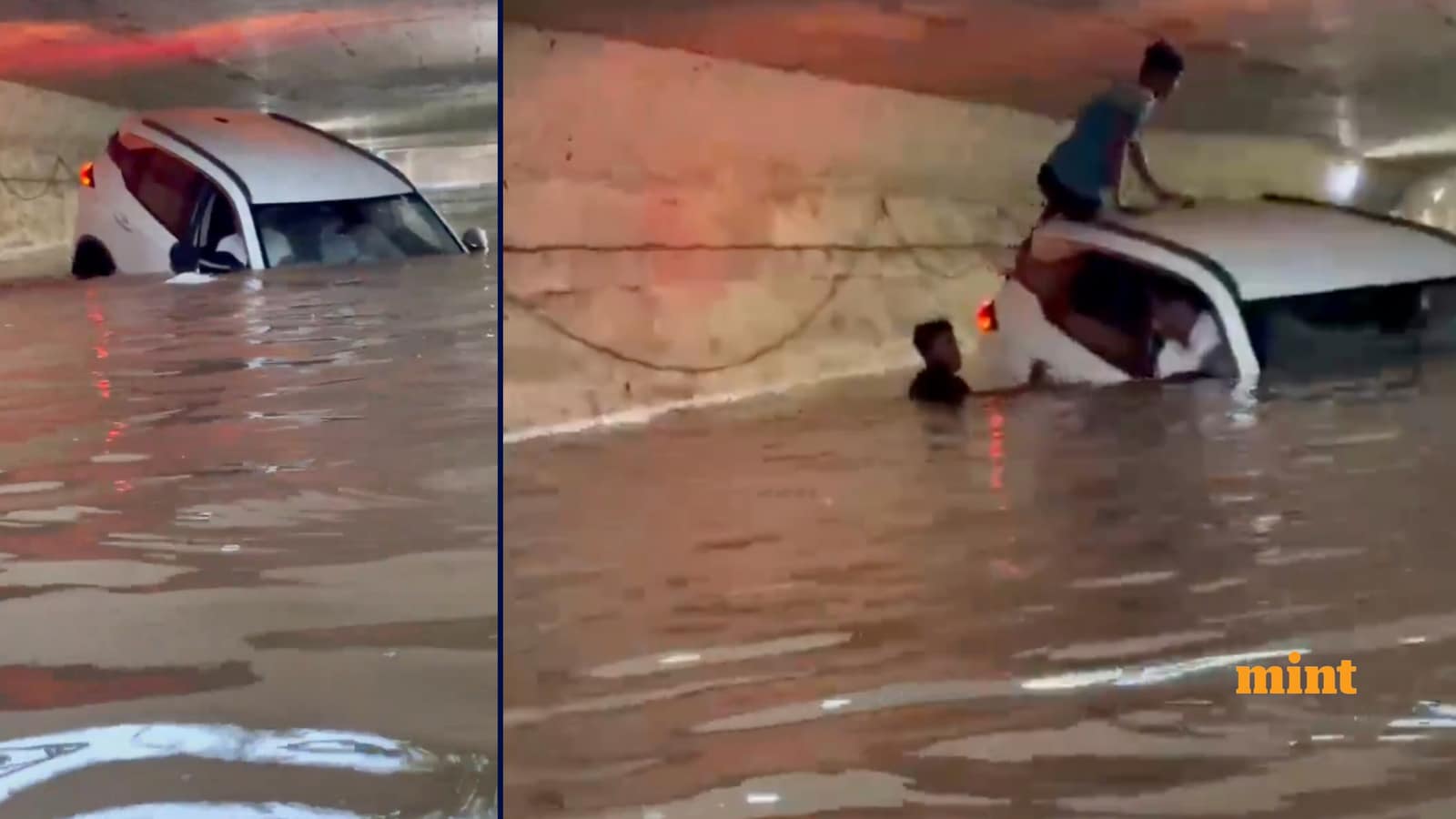 Mumbai Rains: Viral video shows residents of residents rescue as SUV car submerged in weakened downfall, ‘salute to heroes’