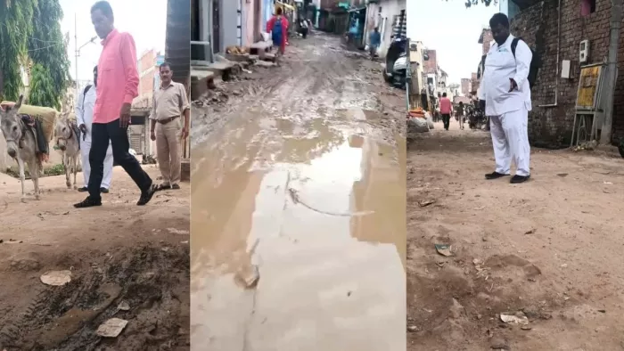 AGRA NEWS: stumbled, insisted on building a road, the fight reached the Supreme Court – Agra News Persistence Fixes Frighes Road after High Court Internation