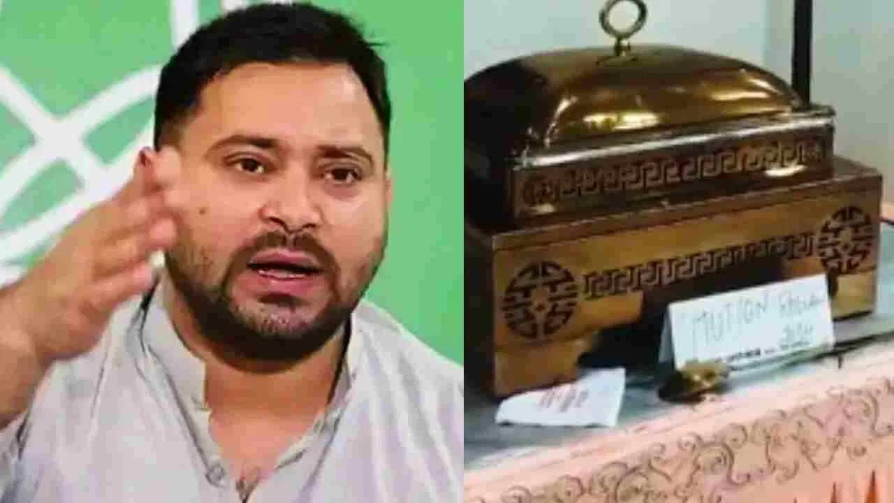 Video of ‘mutton politics’ in the viral bihar -viral rise in the election season