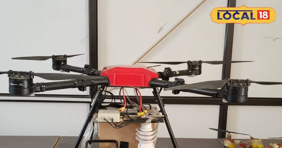 Will put out the fire, save the farm and give the message out of the sky … People are stunned to see the students’ technology!