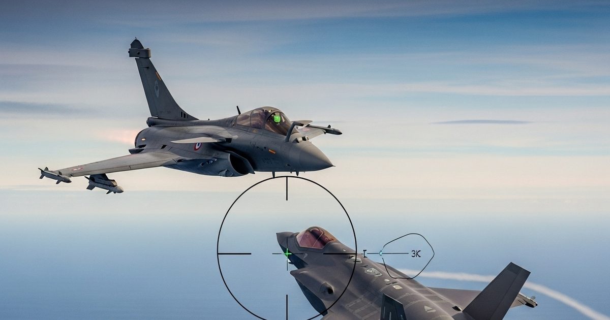 Rafael includes US F-35 in dogfite, panic in NATO