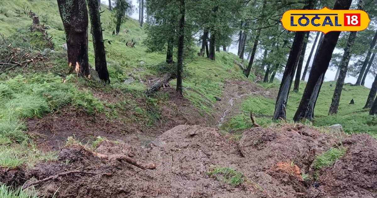 The landslide happens in the hill of electricity Mahadev, will Kullu be drowned?
