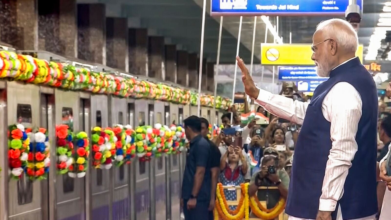 ‘TMC will go, BJP will come’: PM Modi asks for ‘real change’ on occasion to flag 3 metro services in Bengal Capital