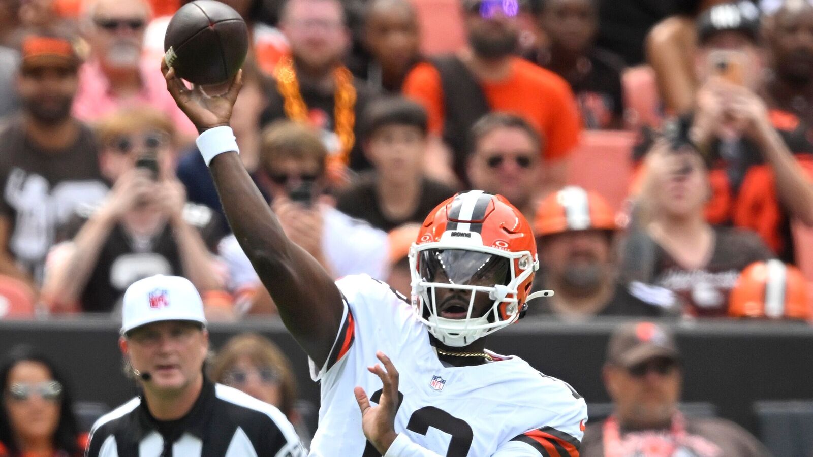 Browns’ QB Showdown: Dillon Gabriel Steel Spotlight of Acity Sanders in the pre -season collision