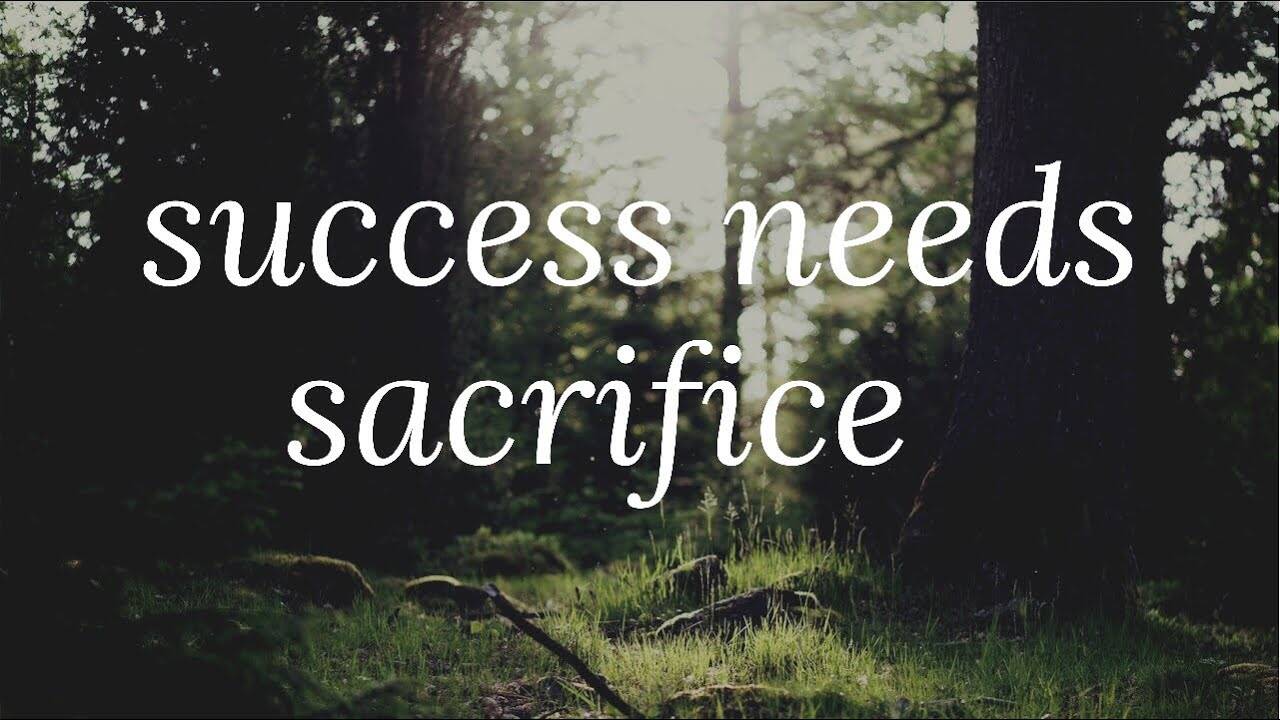 Essential sacrifice to get success! Know in this life -changing video which habits and thinking are hampered in your progress
