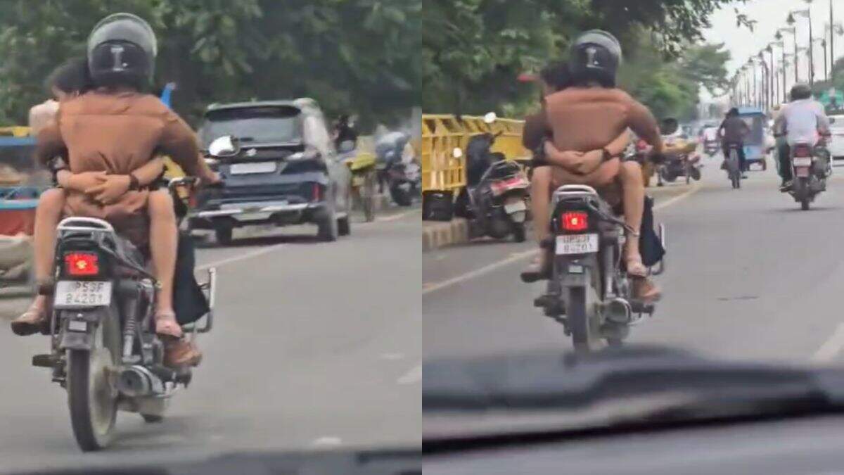 Just do sister! Such a view of obscenity in the public place that people were surprised, there was a Rukus on social media as soon as the video viral goes
