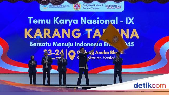 Social Minister said the reason Budi Djiwandono was elected chairman of Karang Taruna