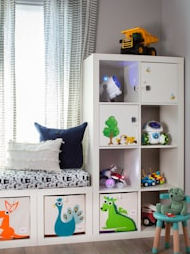 Colors of creativity spread in baby room!