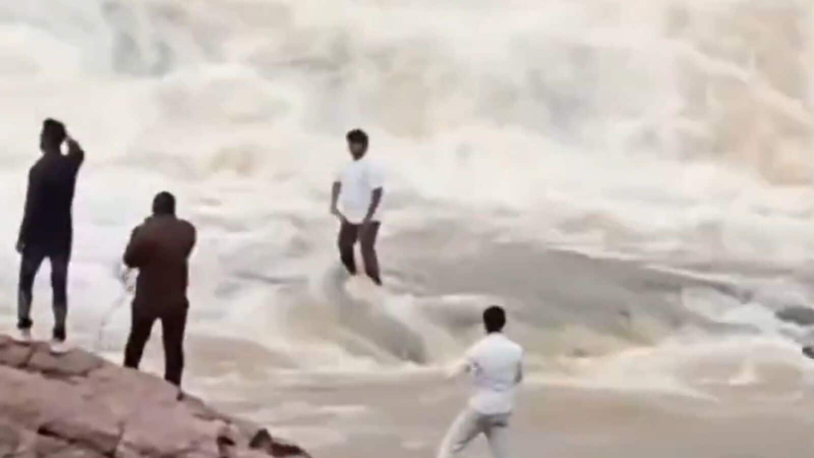 Trapped on camera: 22-year-old Youtuber swept away while filming roles at Duduma Waterfall in Odisha