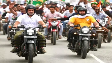 The shocking information of the bullet of Rahul Gandhi came ahead … Mohammad Naueen and Jishan came out somewhere – Rahul Gandhi News: Rahul Gandhi on bullet bike during Bihar -Voting Adhikar Yatra in Purna Whejashwi Yadwi Yadwi Yadwi Yadwi Yadwi Yadwi