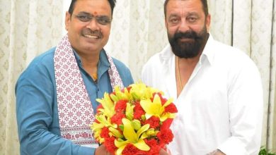 Sanjay Dutt comes from Mumbai to meet CM Bhajanlal, film City and learn new policy in exclusive footage