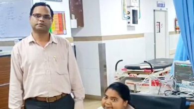 Heart failure, liver cirrhosis, weight 146 kg, 44 -year -old woman when Aiims arrived ….