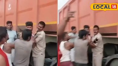 Godda Viral Video: Bump with ASI of truck drivers on the Middle Road! This reason came out