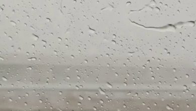 هطول أمطار غزيرة قبل قليل على المدينة المنورة. عبر : alfuraidi