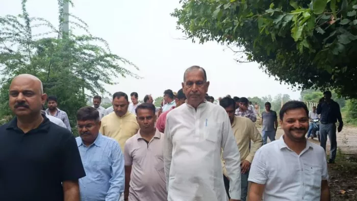Delhi News: Relief of Dealing in Rohini Sector-22, Deputy Mayor Visit New Delhi City Rohini-Sector 22 Water Logging Relief