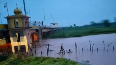 Punjab Rain: Three places broken Dhusi -Dam in the strong stream of the Ravi River, water has entered many towns; All schools closed in Gurdaspur -Dhussi -Dam broke in three places due to the strong flow of river ravi water, many towns in Gurdaspur closed