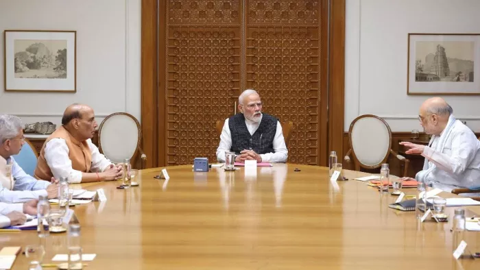 The meeting of the Premier Modi continues on Trump’s tariff, many major officials, including Amit Shah and Piyush Goyal, were also present -Premier Modi meeting on Trump tariff continues in PMO AMO AMO AMIT Shah and Piyush Goyal is also present