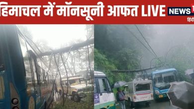 Destruction due to heavy rains in Himachal, red warning in 4 districts, 306 people so far dead