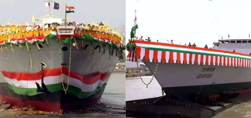 Two powerful weapons of weapons are Udayagiri and Himgiri joined Indian Navy, know their firepower and specialty