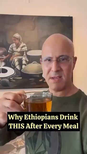 تجربة الشاي الإثيوبي المنعش بعد الوجبات