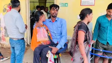 Disturbing in Divyang -Testing Camp in Badaun District Hospital has had patients problems