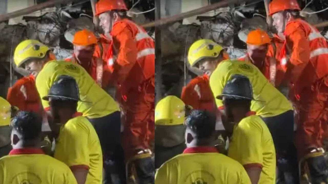 Part of 4 -story building fell in Virar, 15 to 20 citizens are feared in ruin, heartbreaking incident