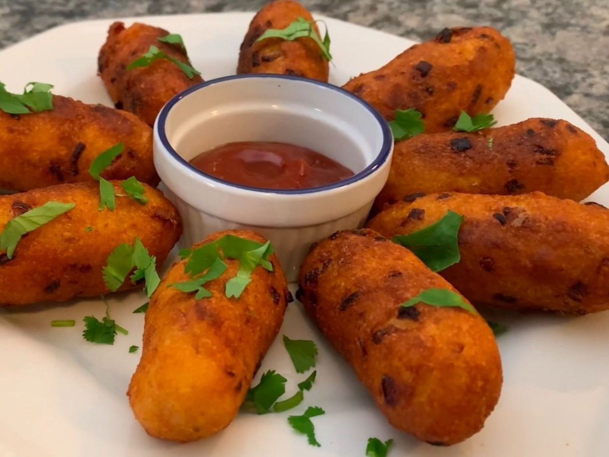 The easiest recipe for making crispy bread chops!