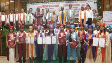 MMUT का 10वां दीक्षा समारोह: गले में पड़ा पदक तो चमक उठी मेधा, 19 टॉपरों को मिला 45 स्वर्ण पदक – Gorakhpur MMMUT Celebrates 10th
