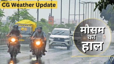 Monsoon became active again in Chhattisgarh, warning for heavy rain continues in many districts