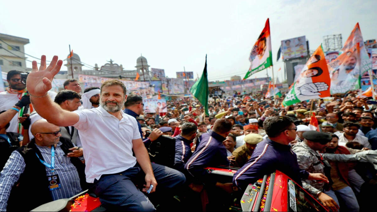 Rahul Gandhi’s big crowd in the voter Adhikar Yatra, who became a concern for BJP, will know the election in the video?