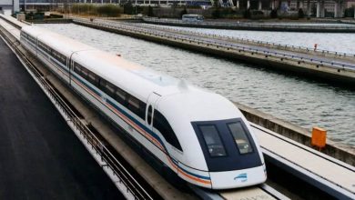 This is the fastest bullet train in the world, with the eye of an eye, the eyes are lost