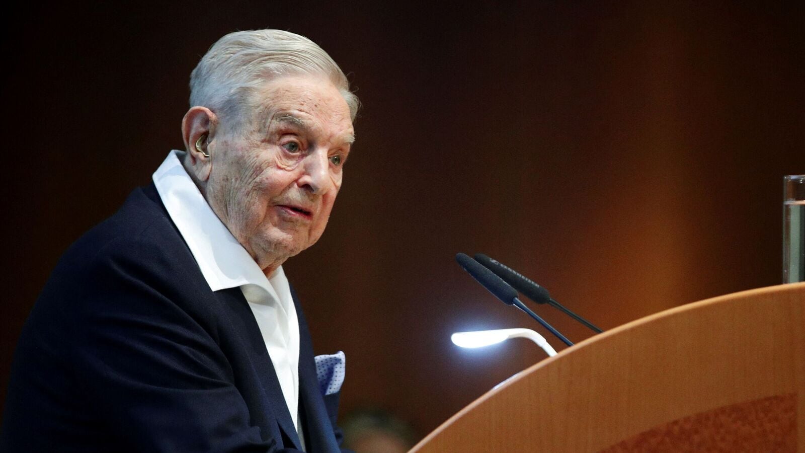 Trump accuses George Soros and son of supporting violent protests in the US, seeking criminal charges against them