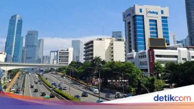 A number of roads in Jakarta this morning Glad Jaya