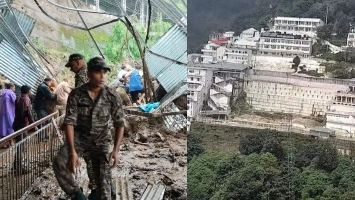 Floods and landslide in Vaishnodevi on the travel route asked CM Abdullah questions about the Vaishno Devi Shrine Board