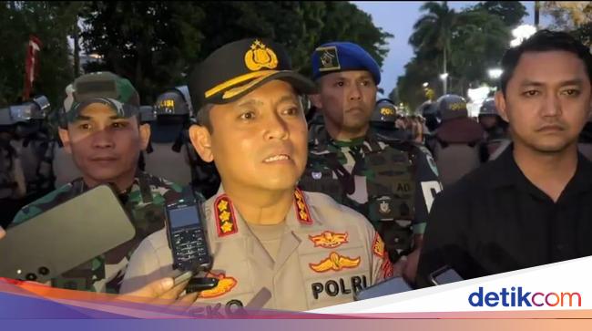 The mass of the demo near the Bogor Palace broke up peacefully, the situation was conducive again