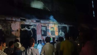 A fierce fire in Powerkar during repair in the mechanical factory gorakhpur, among employees