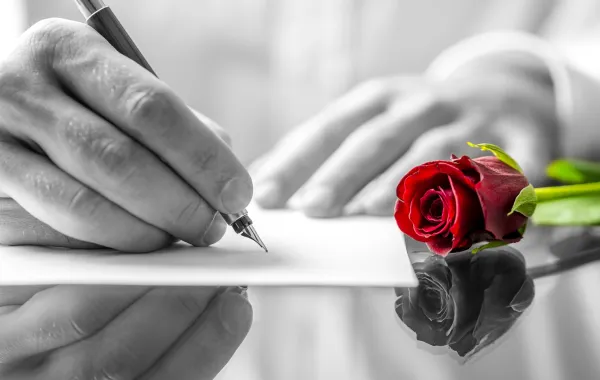 كلمات حب قصيرة مفعمة بالرومانسية