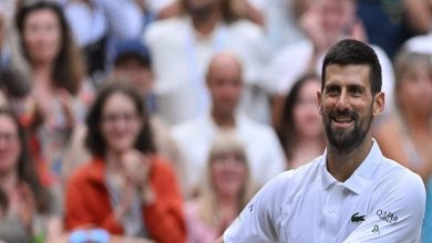 Only Novak Djokovic, Federer and Navrativa became the third player to win 100 games in Wimbledon